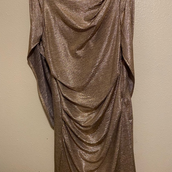 Tan sparkly dress - Picture 1 of 3